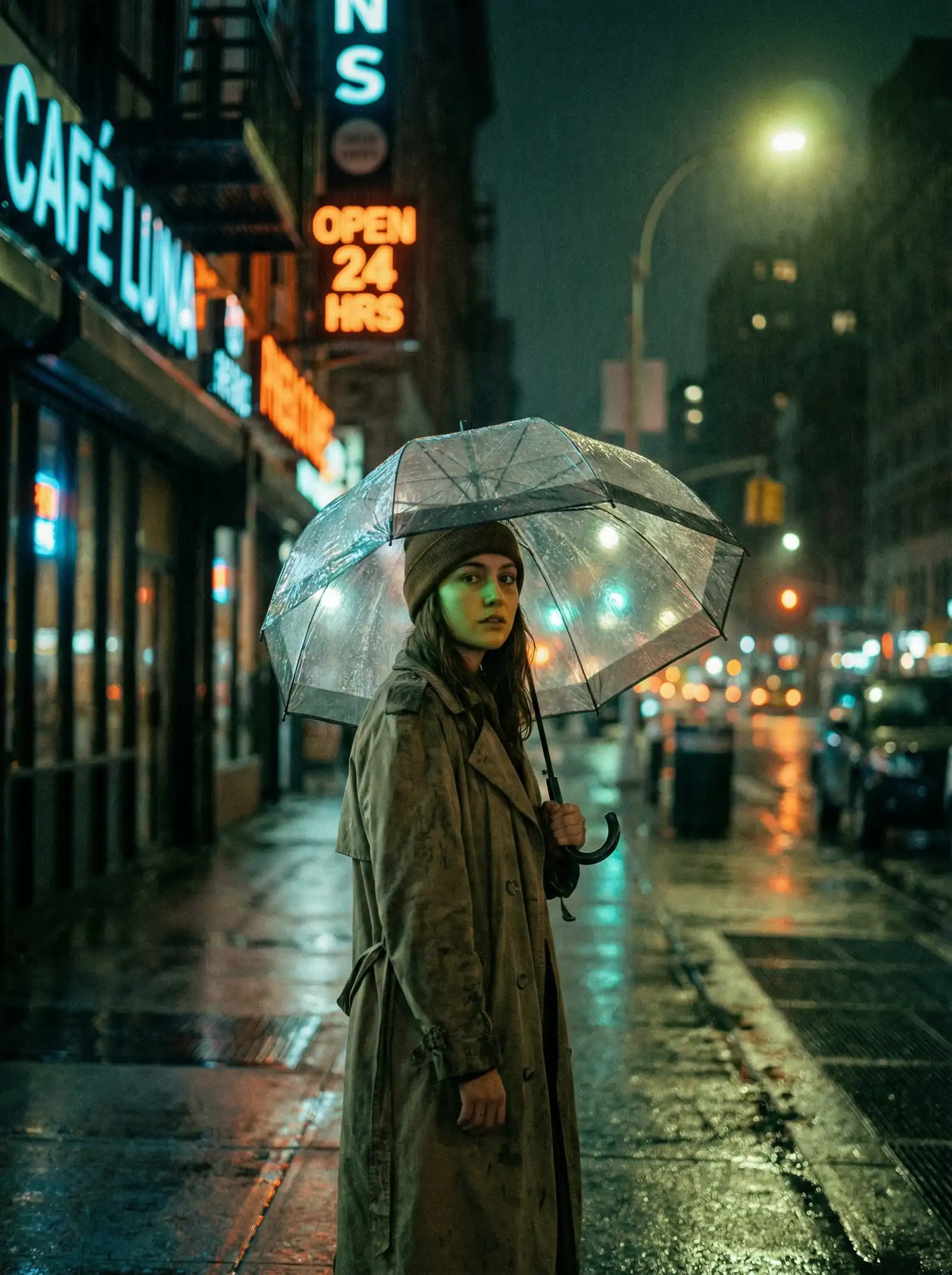 英语老师的兔子好软水好多 本周佳作 - 雨夜独行